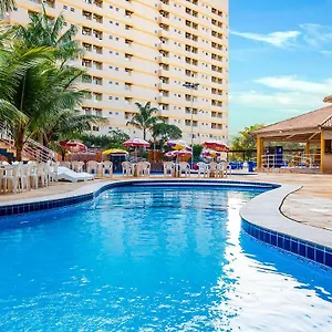 Apart-hotel Golden Dolphin - Grand&express - águas Termais - - Roupa De Cama, Banho E Tv De Led ***